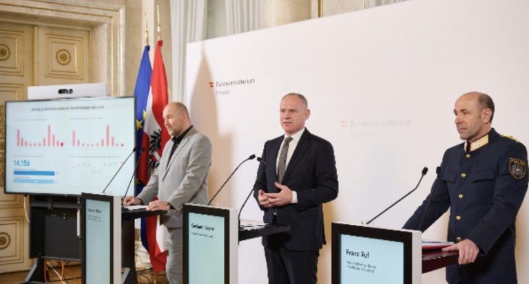 Rekordan broj deportacija i snažan pad zahteva za azil u Austriji tokom 2025. godine Ministar unutrašnjih poslova Gerhard Karner (ÖVP) ocenio je da sistem azila može funkcionisati samo ukoliko je strog i dosledan